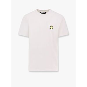 Barrow Men Cotton T-Shirt With Frontal And Back Logo Print